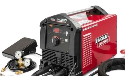 Lincoln Square Wave 200 TIG Welder, a high-performance welding machine with advanced features for precise metalwork.
